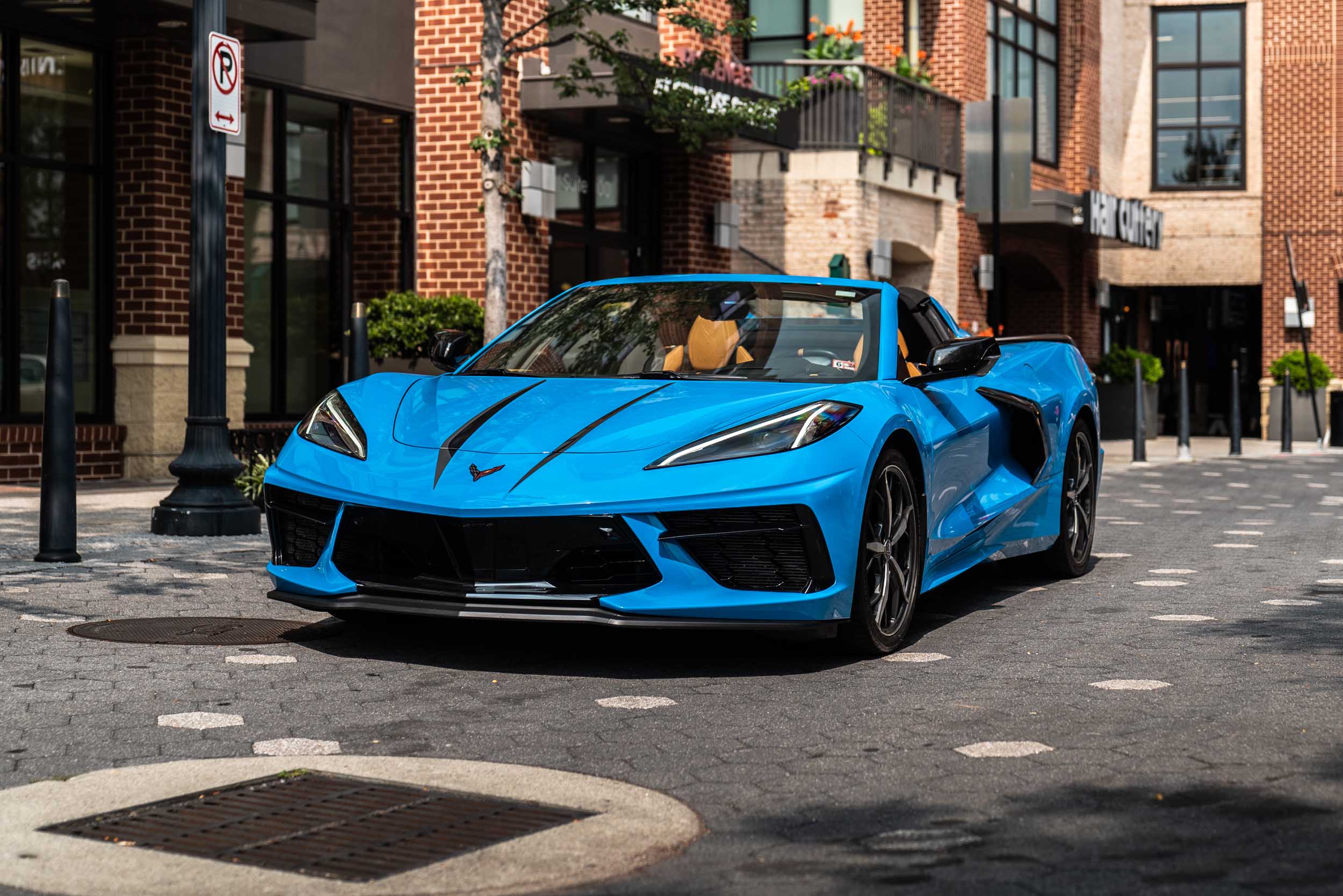 Corvette C8 Stingray. Paint correction and ceramic coating